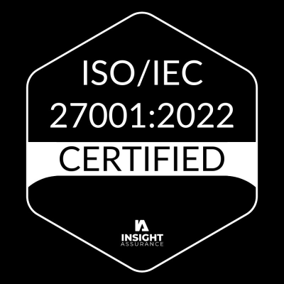 ISO/IEC 27001:2022 certified